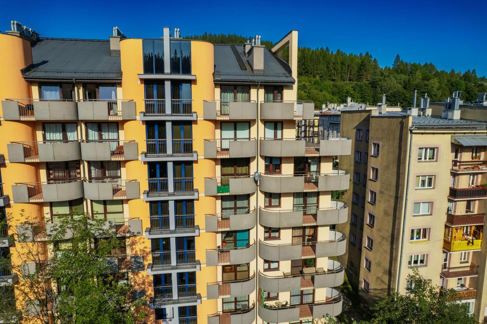 Aparthotel City Center Apartments Krynica Zdroj Exterior foto